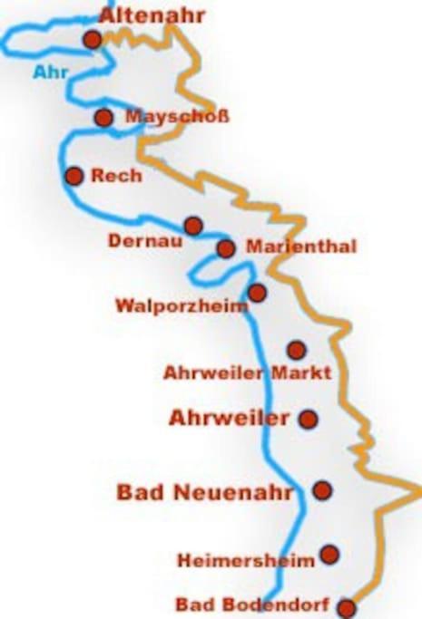 Unterkunft Am Rotweinwanderweg Bad Neuenahr-Ahrweiler Kültér fotó